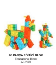 Resim 86 Parça Eğitici Blok