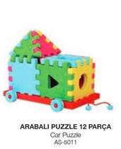 Resim Arabalı Puzzle 12 Parça